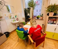 Jałmużna na zdrowie dzieci.