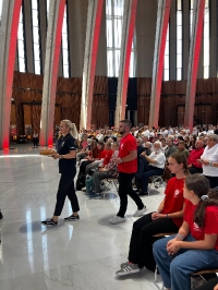 Ogólnopolska pielgrzymka Caritas do Świątyni Opatrzności Bożej w Warszawie._6
