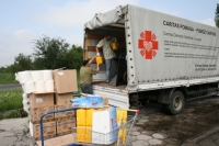Pomoc opolskiej Caritas dociera do powodzian