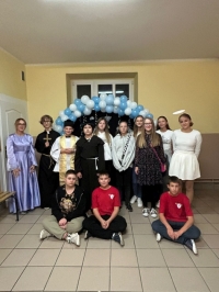 Wolontariusze SKC w Raszowej - bal