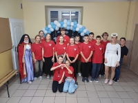 Wolontariusze SKC w Raszowej - bal
