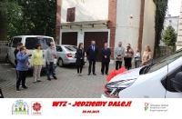WTZ Caritas Diecezji Opolskiej w Kluczborku	otrzymały nowy samochód!